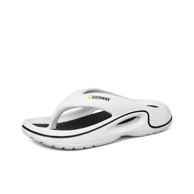 DEERWAY EVA Quick Dry Slip Resistant Abrasion Resistant Odor Resistant Flip Flops Men's-11