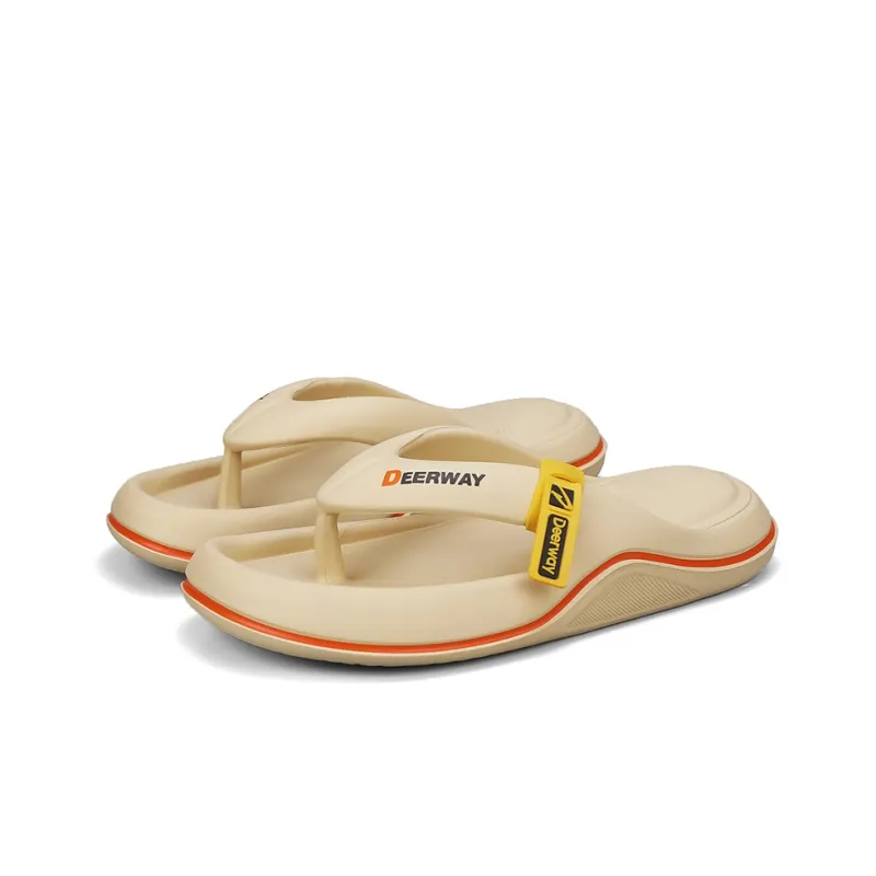 DEERWAY EVA Quick Dry Odor Resistant Flip Flops Men's-3