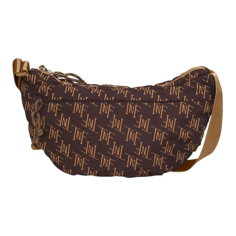 THE NORTH FACE Nylon Shoulder Bag, Crossbody Bag Regular Women's Coal Brown-1