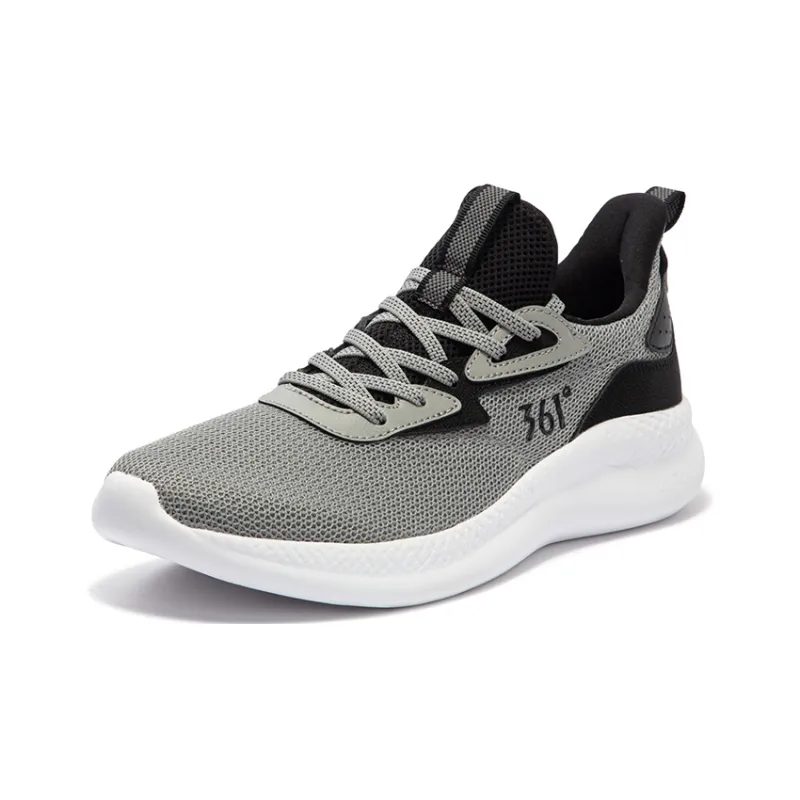 361° Slip on Slip Resistant, Abrasion Resistant, Breathable Low Top Casual Shoes Men's Invisible Gray-1