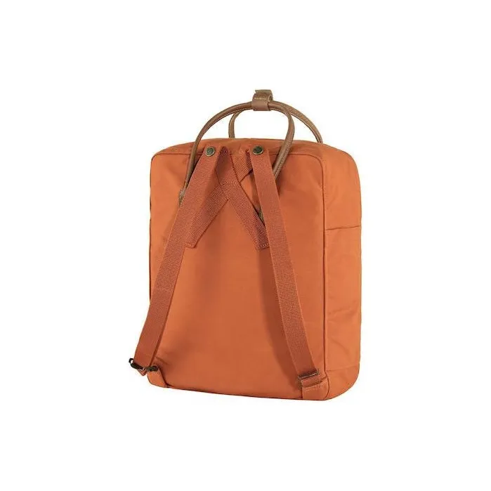 Fjallraven Knitted Polyester Backpack Regular Unisex Orange-2