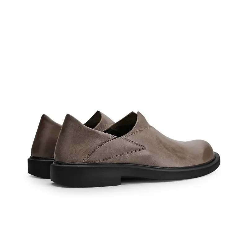 Voguhomme Men's Casual Shoes Men Low Top Brown, Black, Gray-1