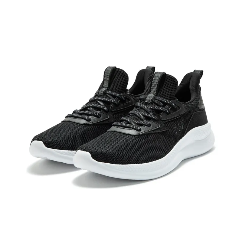 361° Slip on Slip Resistant, Abrasion Resistant, Breathable Low Top Casual Shoes Men's Black White-2
