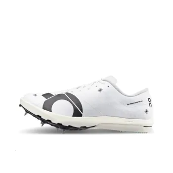 On Cloudspike 10000m Anti Slip Wear Resistant Low Top Running Shoes Men's White