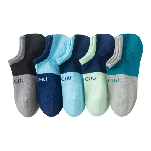 MANCHU Ankle Socks Men's 5 Pack