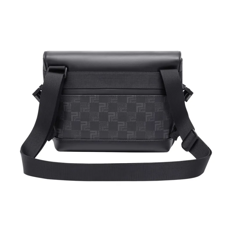 POLO PVC Shoulder Bag Men's Black-2