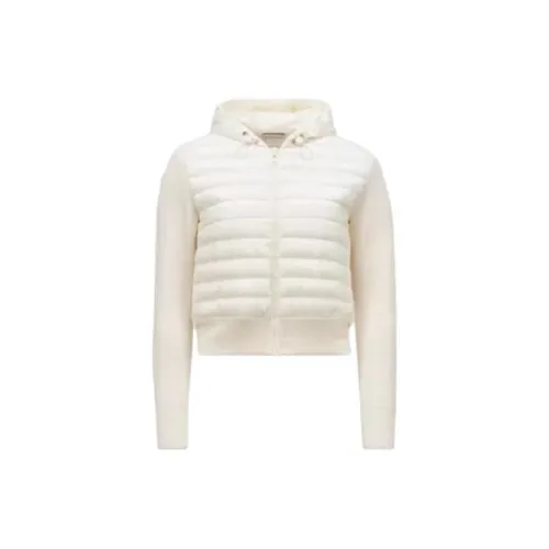 Moncler Padded Corduroy Series Jackets Women's White