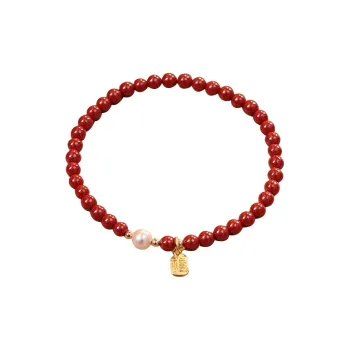 Gramda Cinnabar Jade Bracelets Women's