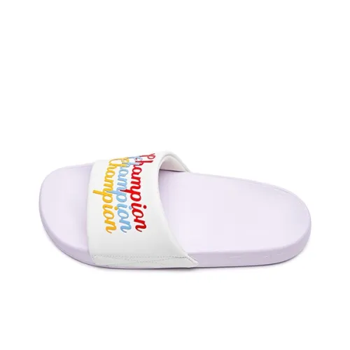 Champion Campus Slide Slippers Unisex Beige