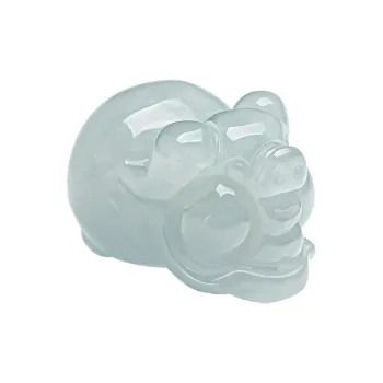 HUISHI Bean Type Jadeite Pendants Unisex