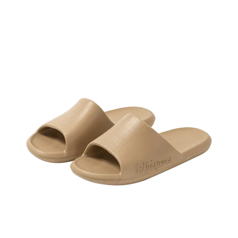 Far port Slide Slippers Unisex Frost White/Malt White/Khaki/Light Chestnut Brown/Dark Brown-2