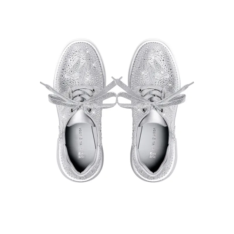 Hoov Loafers Women's Silver-4