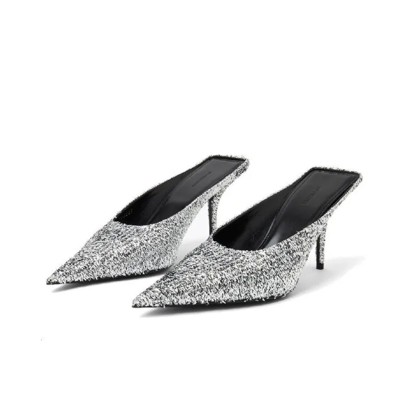Balenciaga Mule M80 'Metabllic' Women's-1