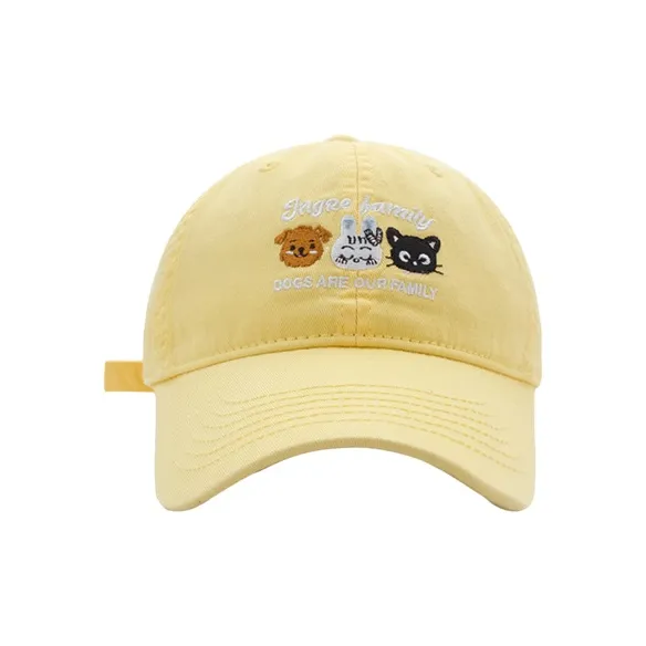 Ai Jiawei Cotton Curved Brim Baseball Cap Unisex-22