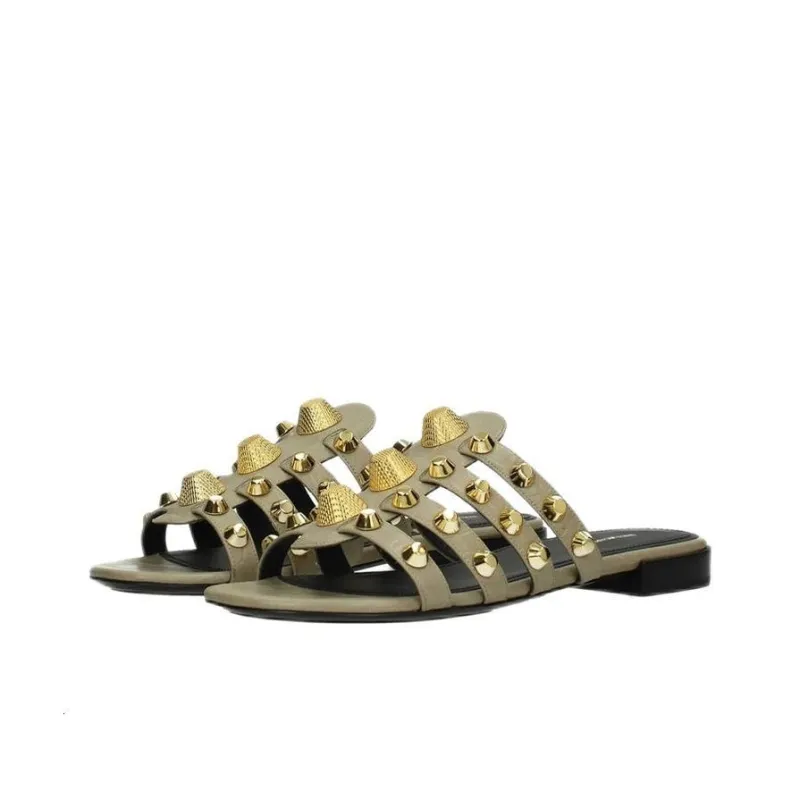 Balenciaga Stylish Sandals Women's Beige-1