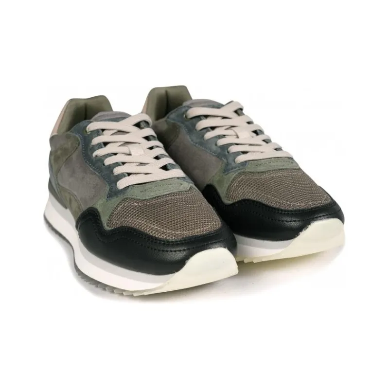 HOFF Cushioning Wear-Resistant Low-Top Casual Shoes Men's Green Gray-1