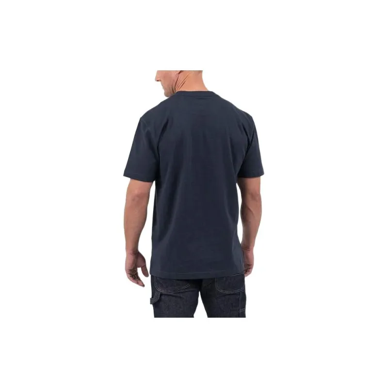 Dickies Short Sleeve Tricolor Logo Graphic T-Shirt Men's Navy-1