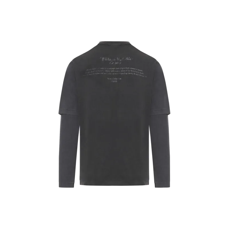 OFF-WHITE Mary Skate Layered T-shirt-1