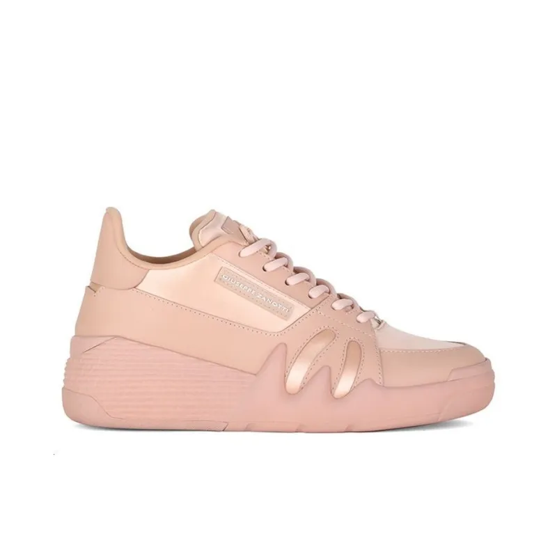 Giuseppe Zanotti/GZ Talon Cushioned Slip-Resistant Low-Top Casual Shoes Women's Pink-1