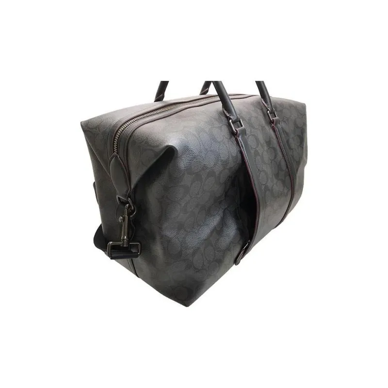 COACH Trekker Coated Canvas With Smooth Leather Handbag, Crossbody Bag, Travel Bag Men's-2