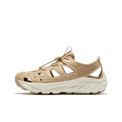 Saucony Cradle Running Shoes Unisex Low-Top Light Khaki