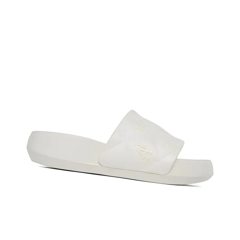 MLB Slipper Chunky Bouncer Slide Los Angeles Dodgers Los Angeles Dodgers Slide Slippers Unisex White-2
