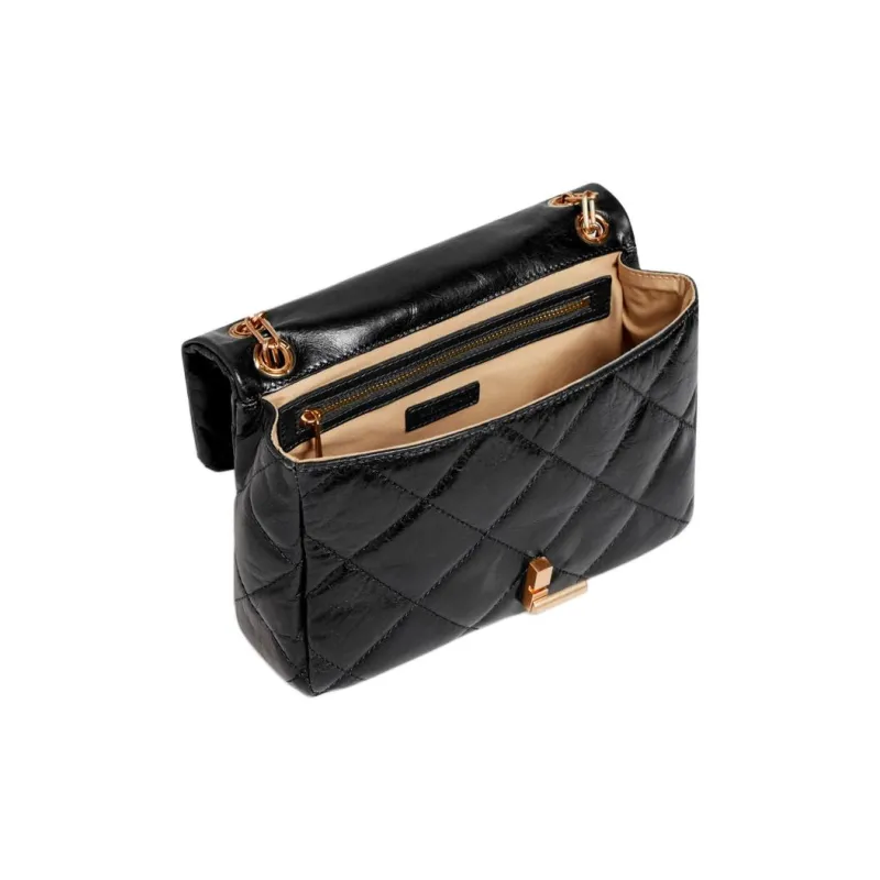 Vanessa Bruno Cow Leather Crossbody Bag, Shoulder Bag Women's Black-2
