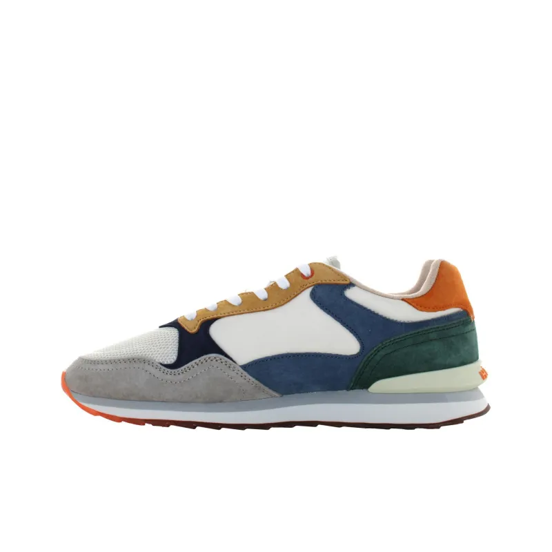 HOFF Cushioning Wear Resistant Low Top Casual Shoes Men's Beige Blue-0