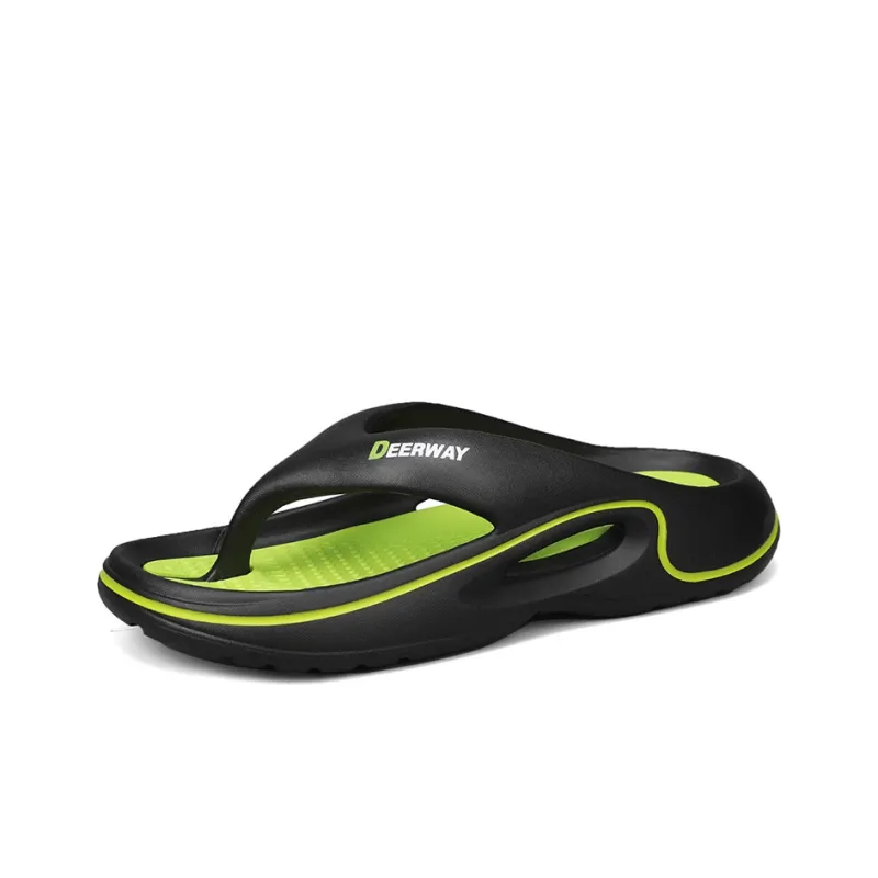 DEERWAY EVA Quick Dry Slip Resistant Abrasion Resistant Odor Resistant Flip Flops Men's-21