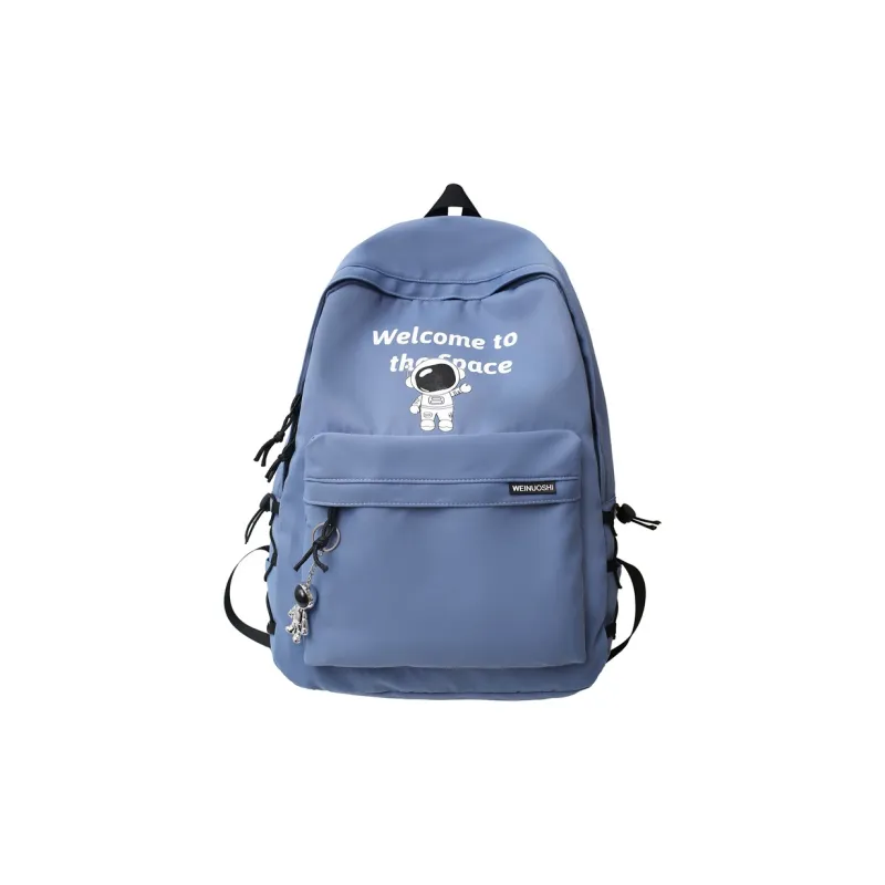 BALANG Nylon Laptop Bags Backpacks Regular Unisex White/Blue/Red/Black-2