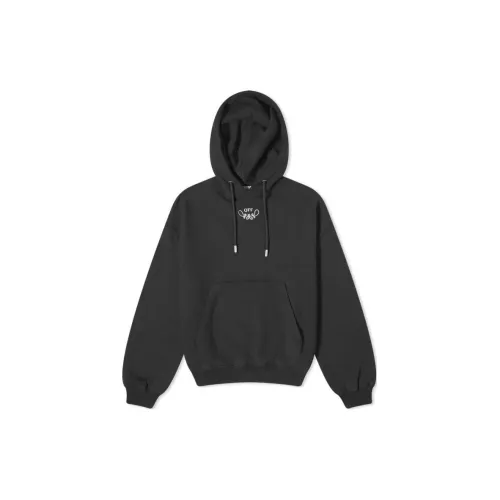 OFF-WHITE Bandana-embroidered Cotton Hoodie