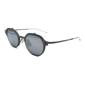 THOM BROWNE Round Frame Sunglasses