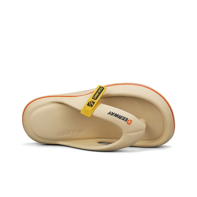 DEERWAY EVA Quick Dry Odor Resistant Flip Flops Men's-4