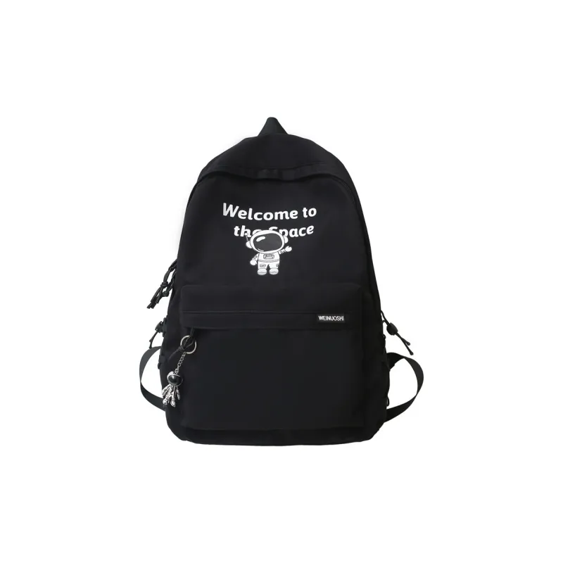 BALANG Nylon Laptop Bags Backpacks Regular Unisex White/Blue/Red/Black-7