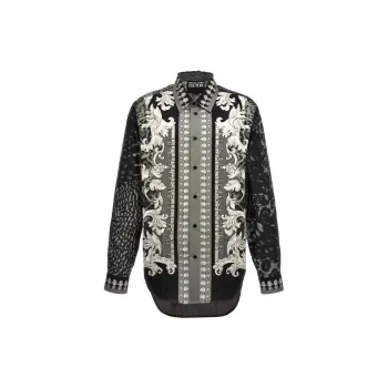 VERSACE JEANS COUTURE Shirt Men's Black