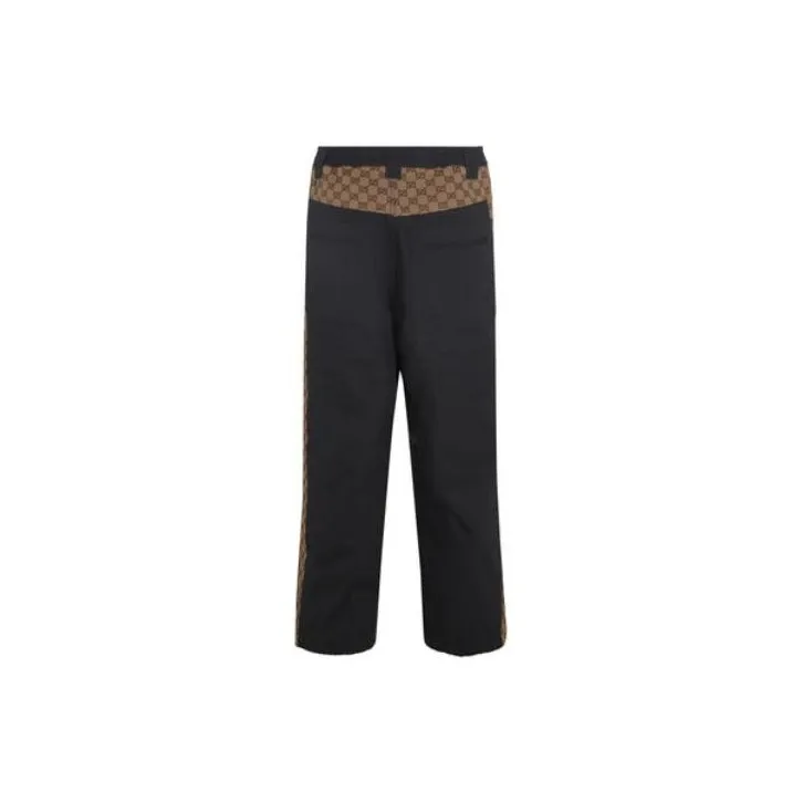 GUCCI Gg Supreme Canvas Trousers-1