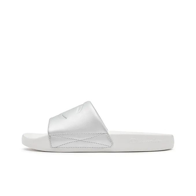 Champion Campus Slide Slippers Unisex Dark Silver-1