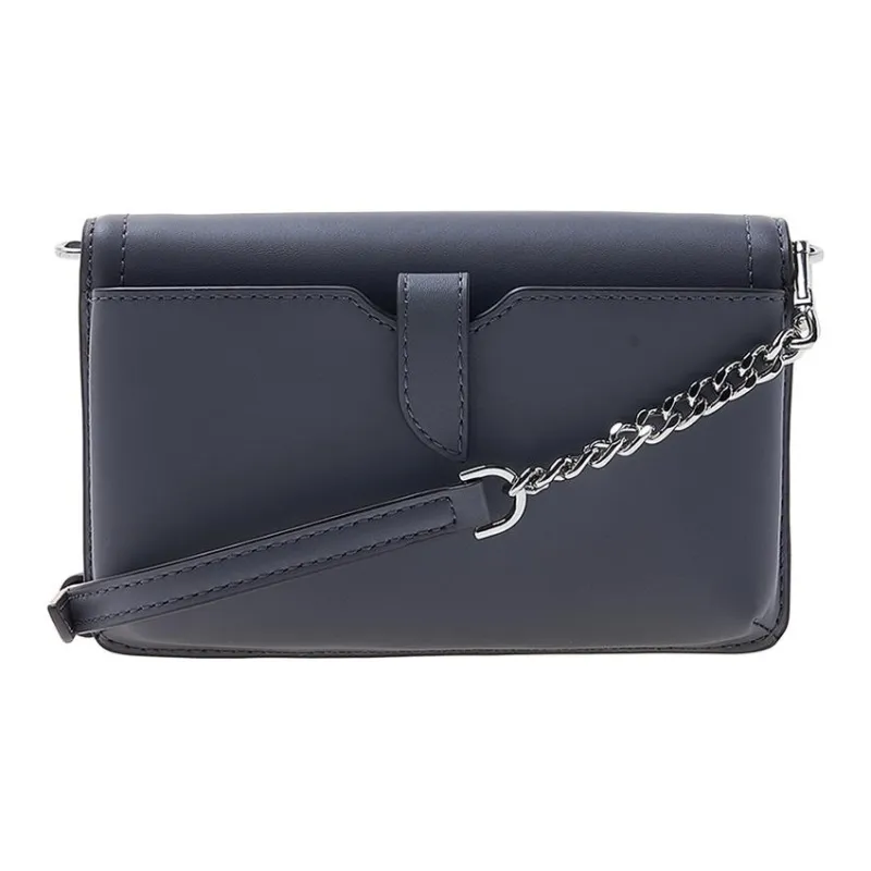 MICHAEL KORS Heather Leather Shoulder Bag Crossbody Bag Extra Small Women's Marine Blue-2