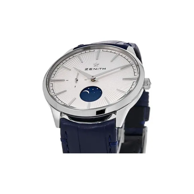 ZENITH ELITE Mechanical Movement Men's Watches Watch 40mm White Dial-2