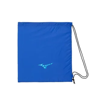 Mizuno Nylon Shoe Bag Medium Size Unisex Blue