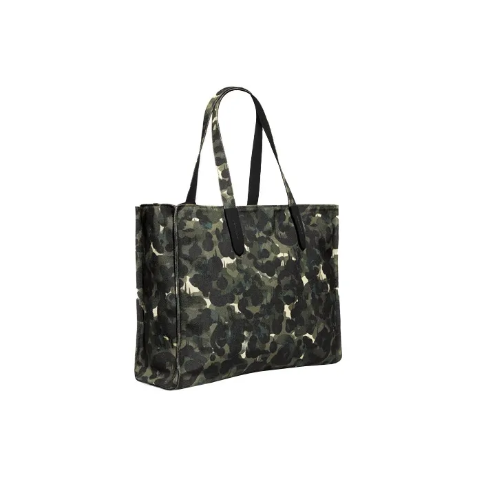 COACH Leather Tote Bag, Shopping Bag, Handbag, Shoulder Bag Unisex Camouflage-1