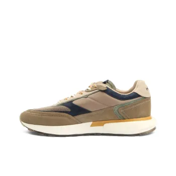 HOFF Cushioning Slip Resistant Low Top Casual Shoes Men's Brown White