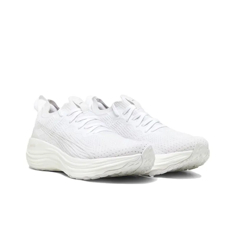 PUMA ForeverRun Nitro Knit 'White Feather Grey'-3
