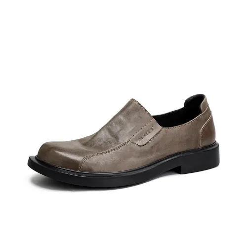 Voguhomme Men's Casual Shoes Men Low Top Black, Gray, Brown