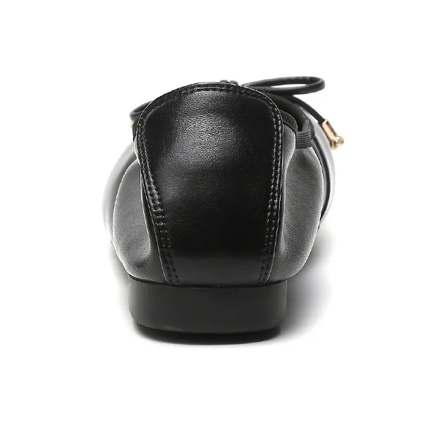 Rich Birds Top Grain Cow Leather Casual Single Shoes 1.5cm Women's-3