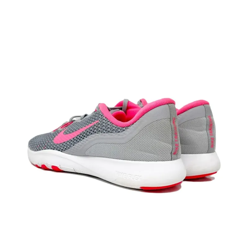 Nike Flex Trainer 7 Wolf Grey Racer Pink Stealth Women's-4