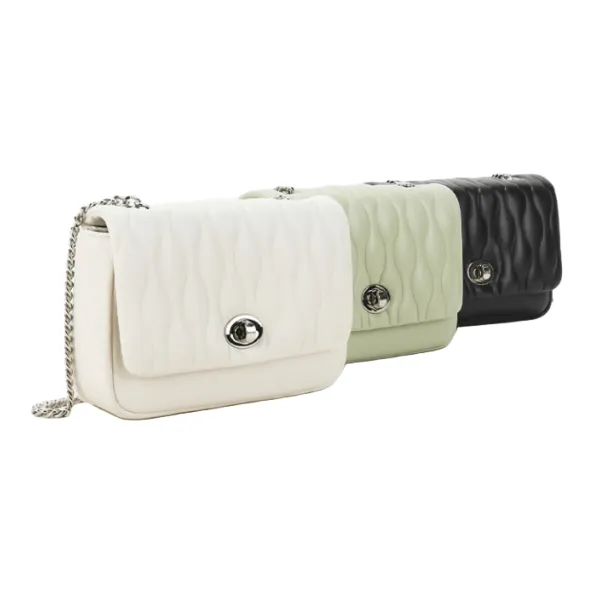 Hotwind PU Crossbody Bag Mini Women's Black/Beige/Green-16