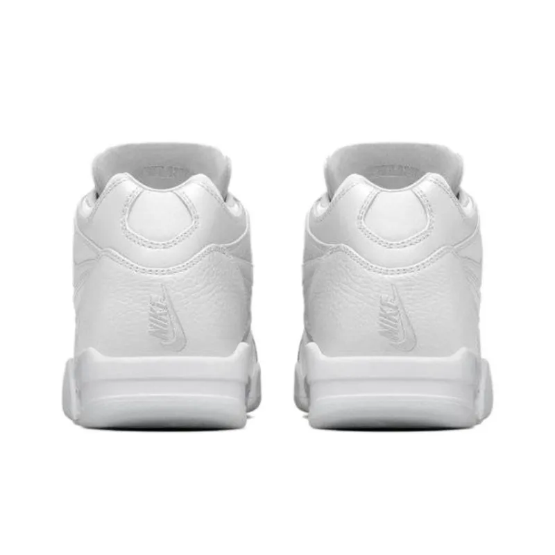 Nike Air Flight 89 Coverage Cushioning Mid Top Skateboard Shoes Men's White-2