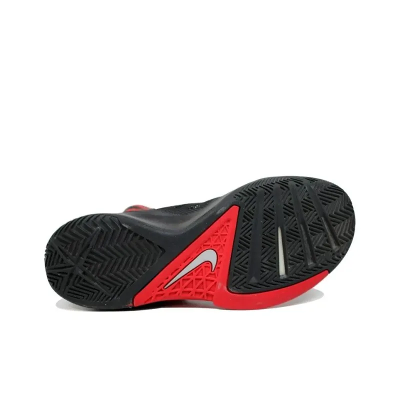 Nike Zoom Hyperfuse 2013 Black/Metallic Silver University Red-4
