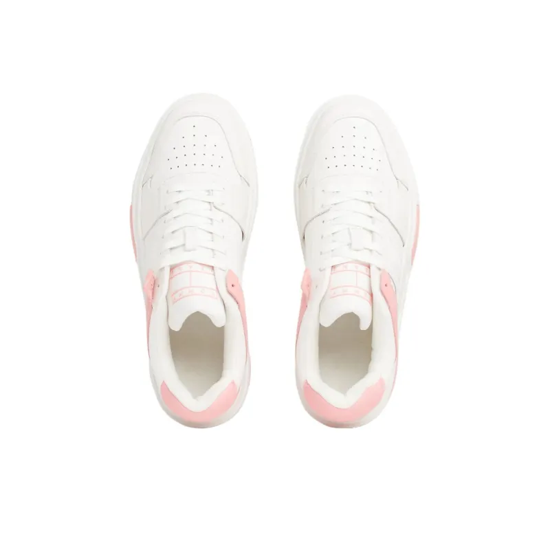 Tommy Hilfiger Low-Top Skateboard Shoes Women's White-3
